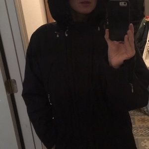 Obermeyer black winter coat